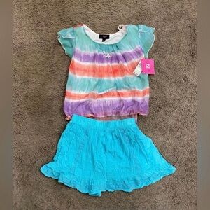 Girls Iz Byer/Mudd skirt outfit size 14 NEW